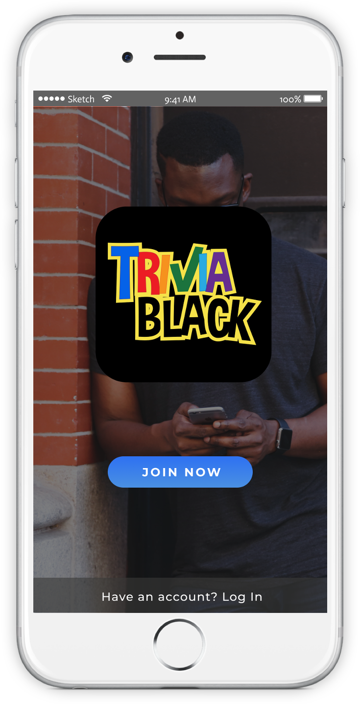 Screenshot of Trivia Black